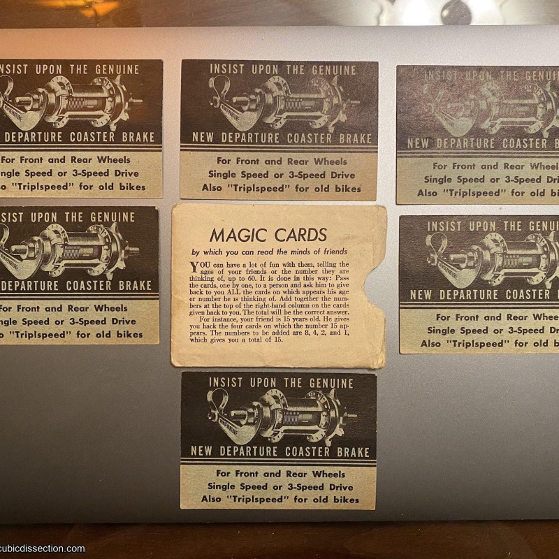 Advertising Puzzle:  Magic (Age) Cards