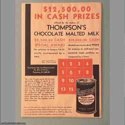 90 YEAR OLD Antique Advertising puzzle from 1934! — MUSEUM QUALITY!