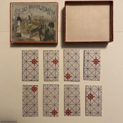 Jeu des Manifestants,  antique French version of The 8 Queens Puzzle