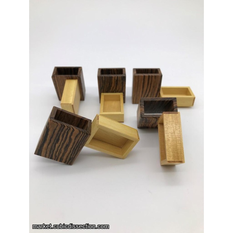 Oskar's Matchboxes Bocote/ Yellowheart by Oskar van Deventer