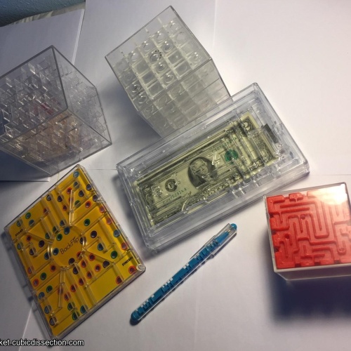 Set of 6 Maze Puzzles