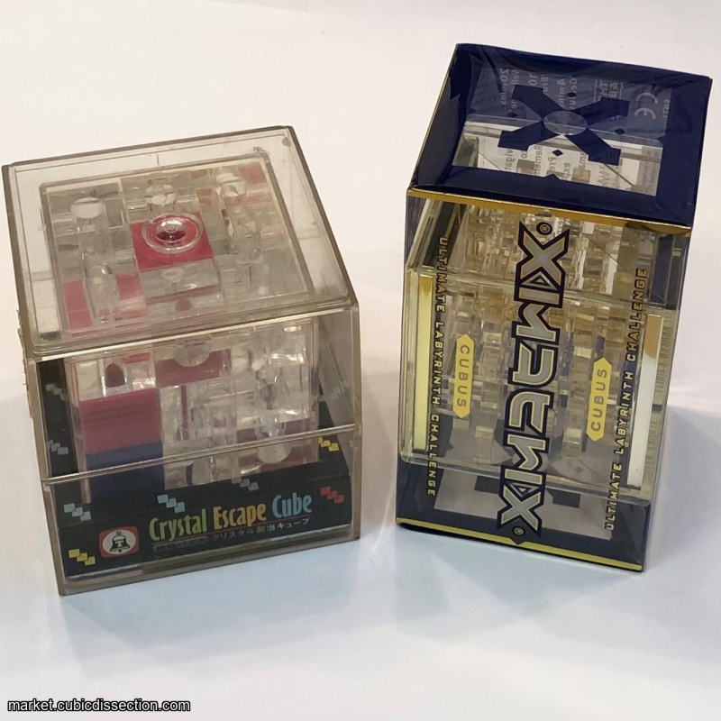 3D marble mazes - XMatrix Cubus & Crystal Escape Cube
