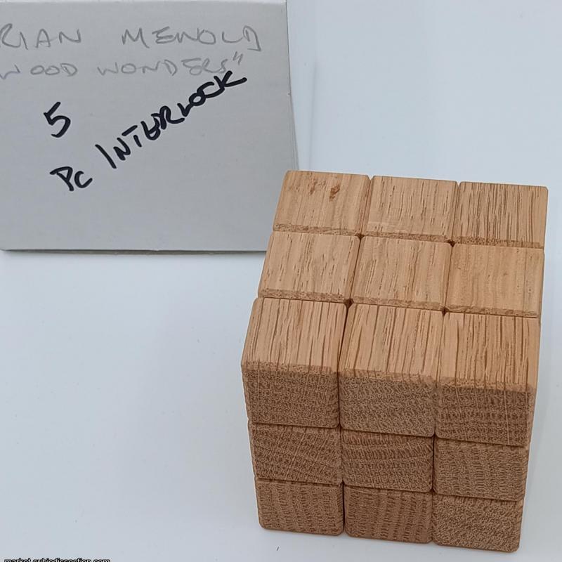 5 Piece Interlocking Cube