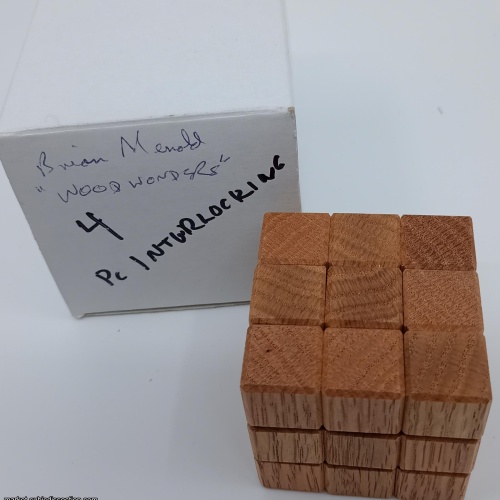 4 Piece Interlocking Cube