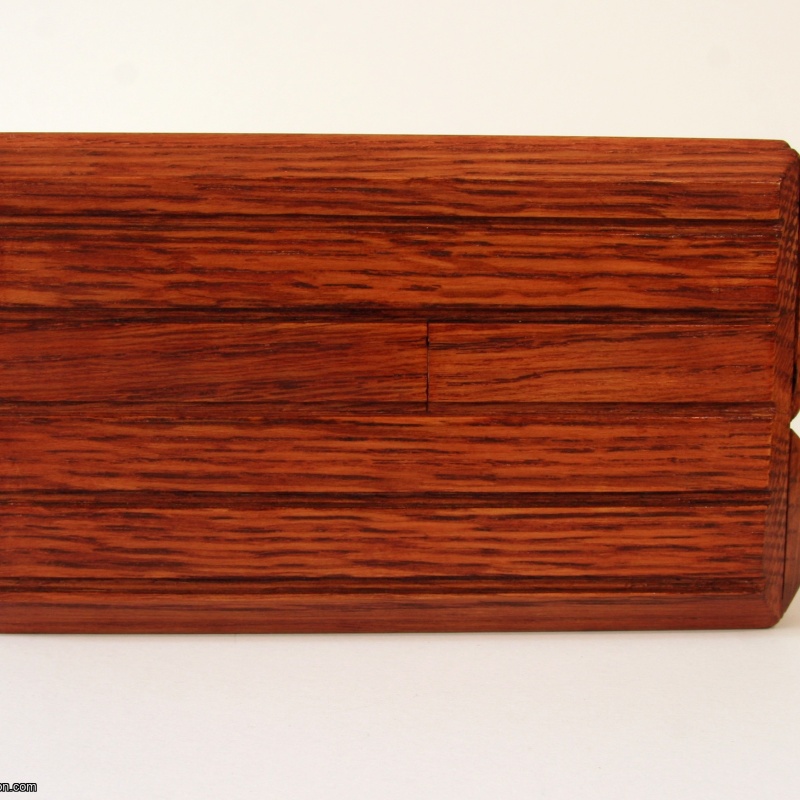 Stickman #1 - Oak Wood Slide Box (2002)