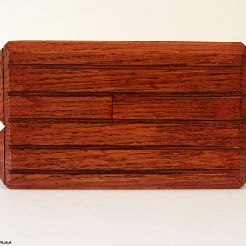 Stickman #1 - Oak Wood Slide Box (2002)