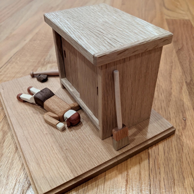 He can not get the ball!