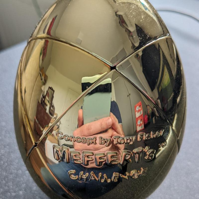 Meffert's Metallised Tony Fisher Golden Egg