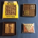 Set of 4 Peg Puzzles