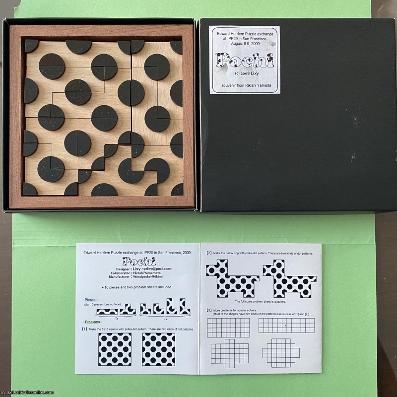 Pochi, IPP 29 (2009) Exchange Puzzle by Rikishi "Lixy" Yamada