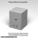 Prison Block Puzzle Box - BUILD INSTRUCTIONS ONLY!