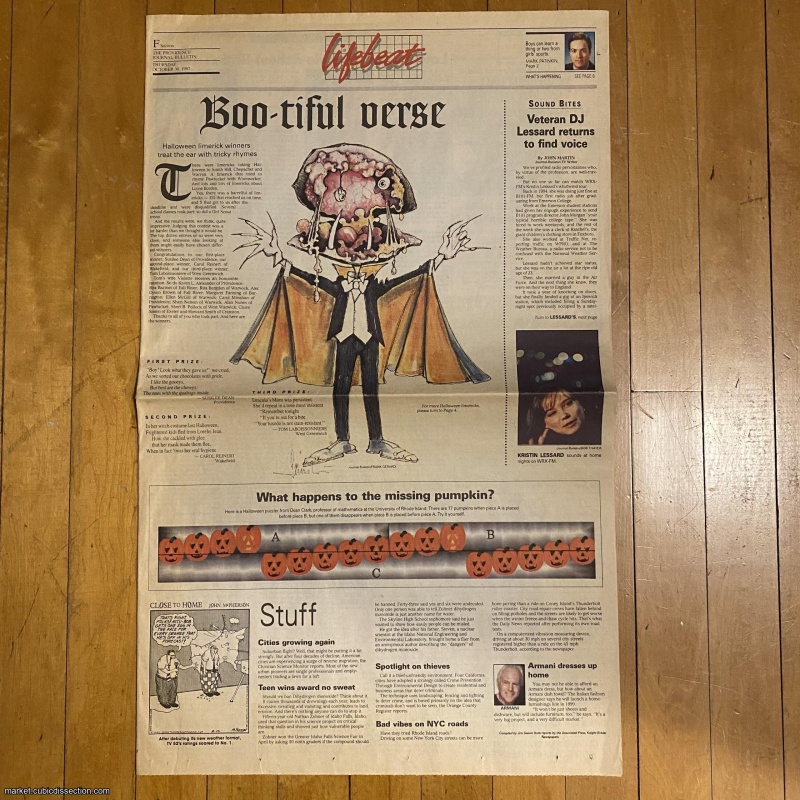 The Missing Pumpkin, 25-year-old vanish puzzle from Rhode Island newspaper