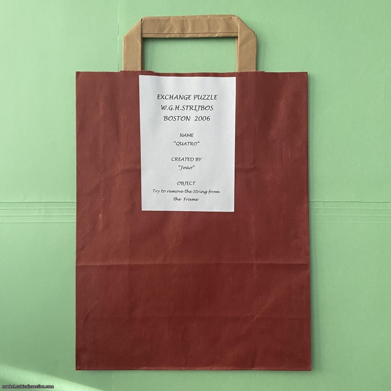 Quatro, IPP26 (2018) exchange puzzle from Wil Strijbos