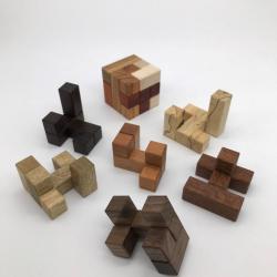 Reticulated Cubes Birch Top by Lee Sallows (1)