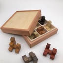 Reticulated Cubes Birch Top by Lee Sallows (3)