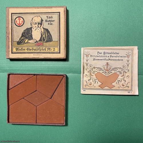 Richter Anchor Puzzle No. 2: "Lightening Conductor" from 1925