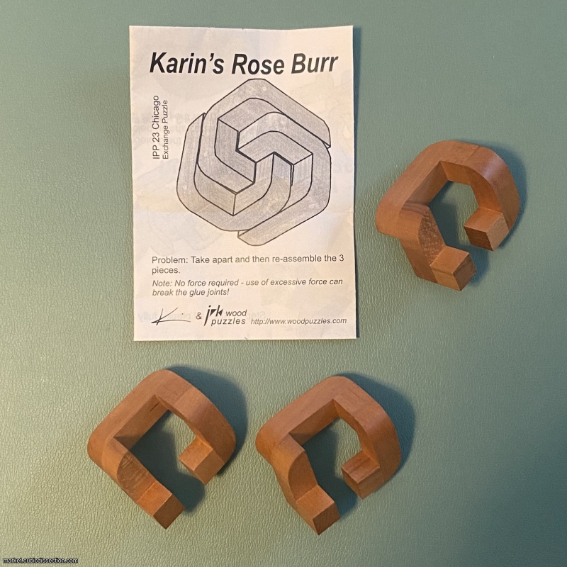 Karin's Rose Burr, IPP23 (Chicago 2003) Exchange Puzzle
