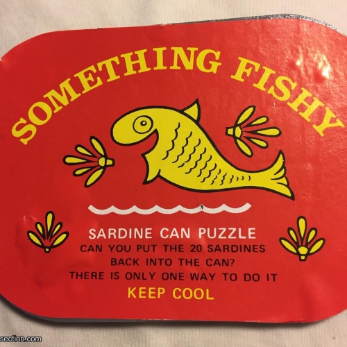 SOMETHING FISHY - Sardine Can Puzzle