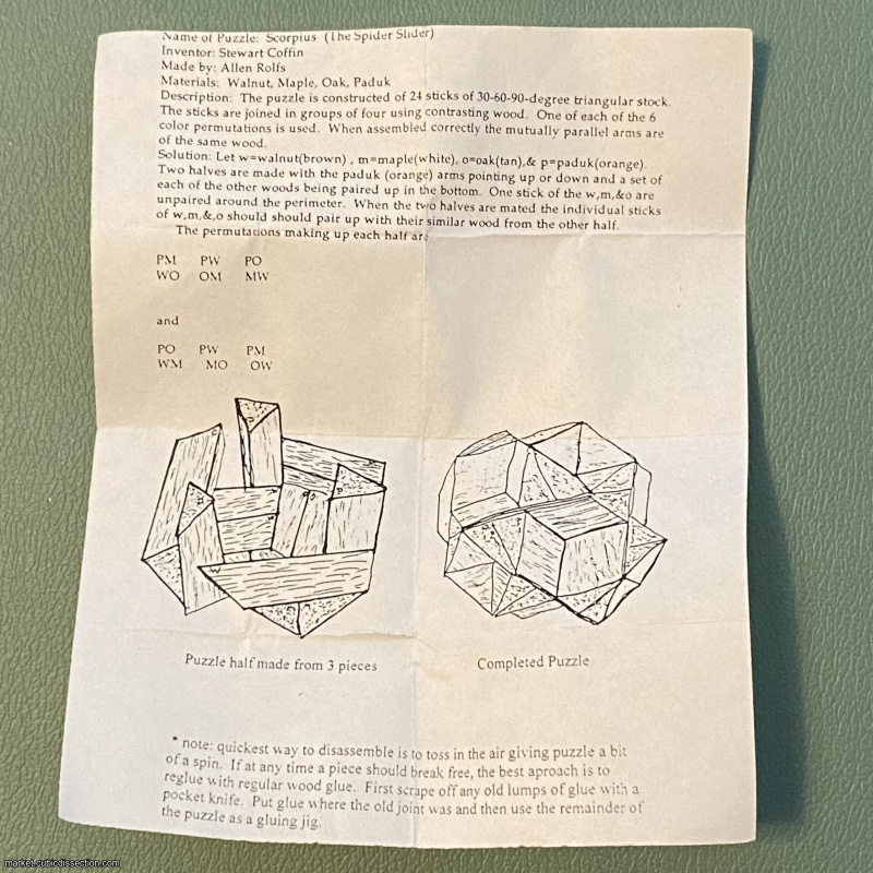 Scorpius, Classic Stewart Coffin Design