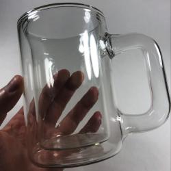 Unique Glass Beer Mug Vessel - Klein Stein by Cliff Stoll