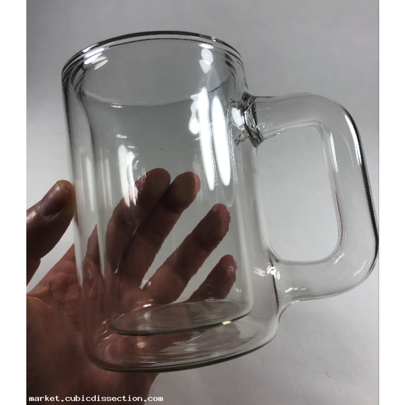 Unique Glass Beer Mug Vessel - Klein Stein by Cliff Stoll
