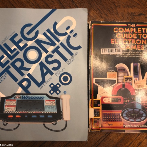 Electronic Puzzles and Games Book Lot RARE