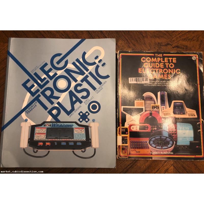 Electronic Puzzles and Games Book Lot RARE