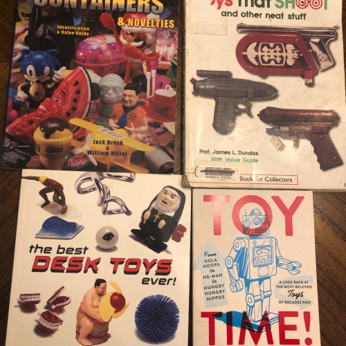Toy/Puzzle/Game Book Lot x4 Out of Print