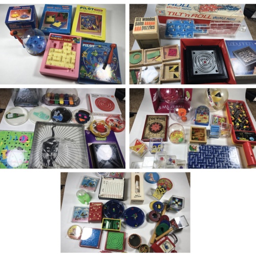 Massive Dexterity Puzzle Lot x55+ Vintage and New