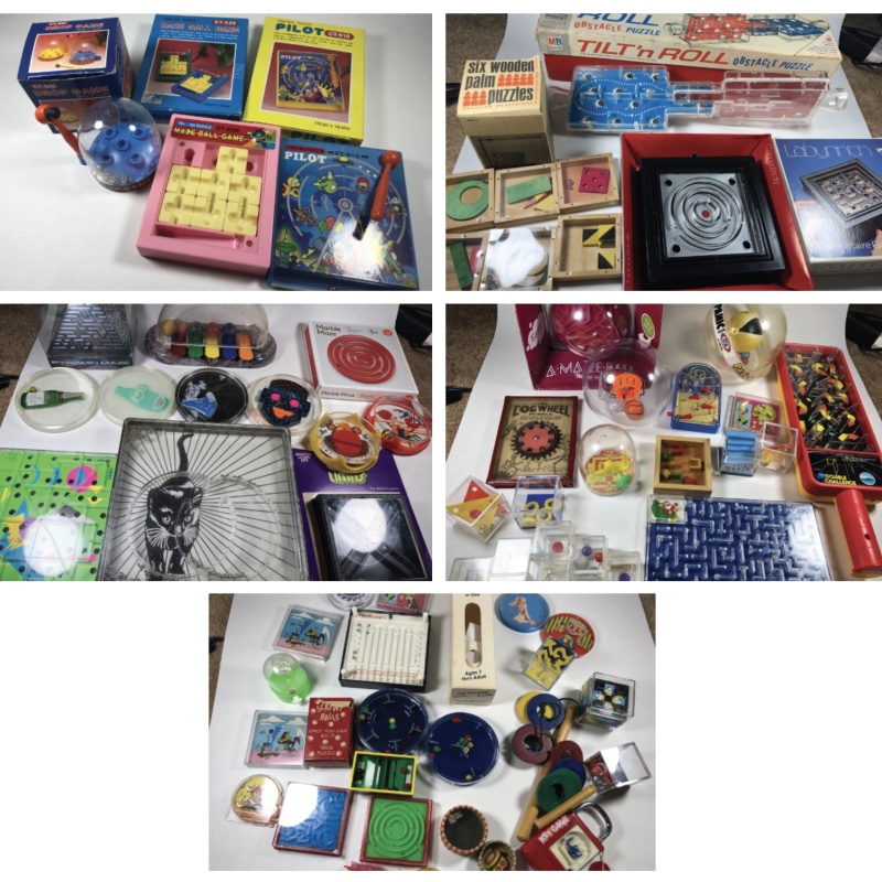 Massive Dexterity Puzzle Lot x55+ Vintage and New