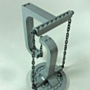 LEGO Set Tensegrity Sculpture FULLY ASSEMBLED Interesting Sculpture Impossible Object