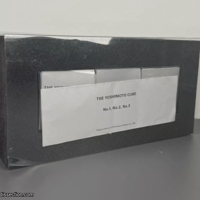 Yoshimoto Cube - MOMA Set - 1, 2, & 3 - Very Rare w/ Box