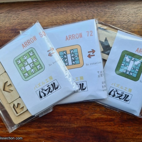 Arrow Puzzles 59, 72, 154