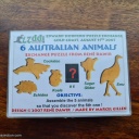 6 Australian Animals - exchange puzzle from Rene Dawir IPP27