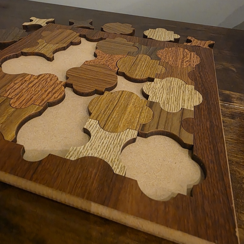 Persistence Wooden Puzzle (1973) RARE