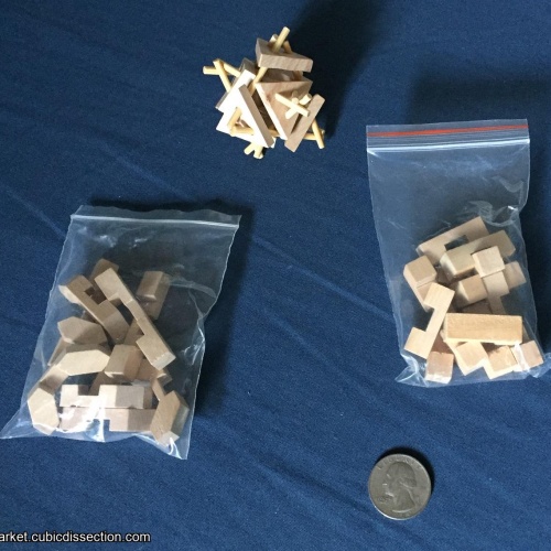 Set of 3 Small Puzzles