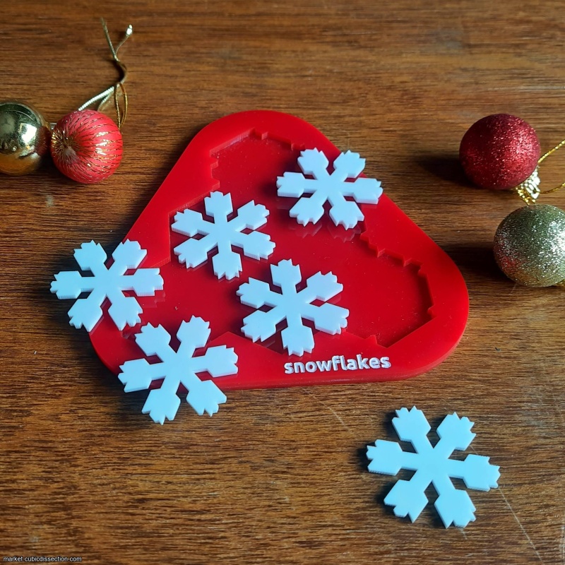 Snowflakes - 2D Packing Puzzle