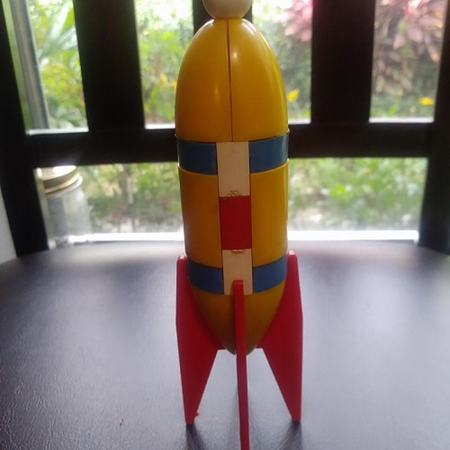 Hard to Find Space Age Sputnik Rocket Puzzle
