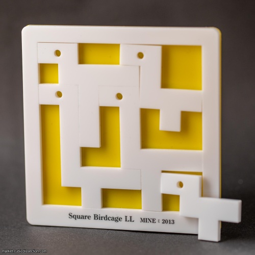 Square Bird Cage LL by MINE (Mineyuki Uyematsu)