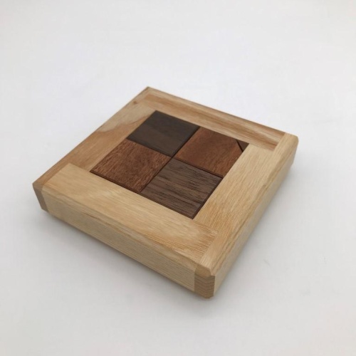Stumbling Blocks Walnut, Sapele, Ash by Pit Khiam Goh