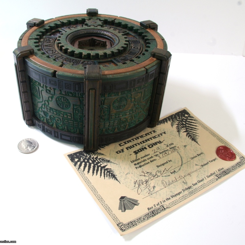 Jesse Born & Rob Yarger (Stickman) - Sundial Puzzle Box (2022)