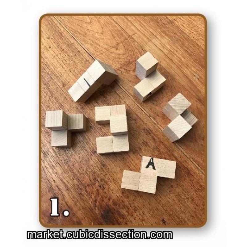 Eiffel Six Cube (Exchange Puzzle IPP 37)