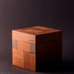 Threaded Cube by Tom Jolly
