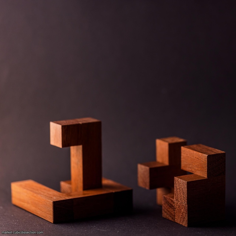 Threaded Cube by Tom Jolly