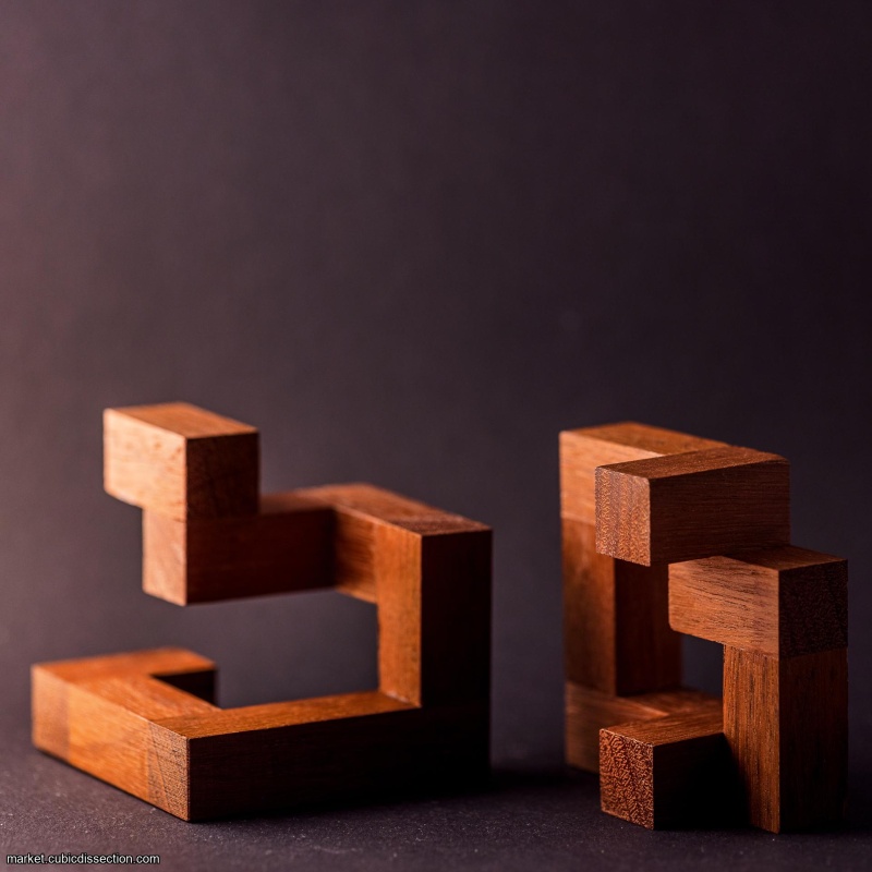 Threaded Cube by Tom Jolly