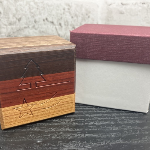 Secret Box with a Tree and a Star