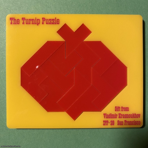 The Turnip Puzzle, IPP29 (2009) exchange puzzle by Vladimir Krasnoukhov