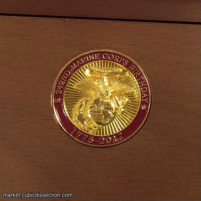 U.S. Marine Corps Anniversary Puzzle Box