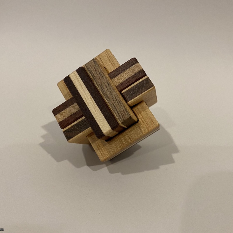 Mini Unbalanced 6 Board Burr by Junichi Yananose (Juno)