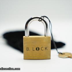 B Lock Puzzle Lock
